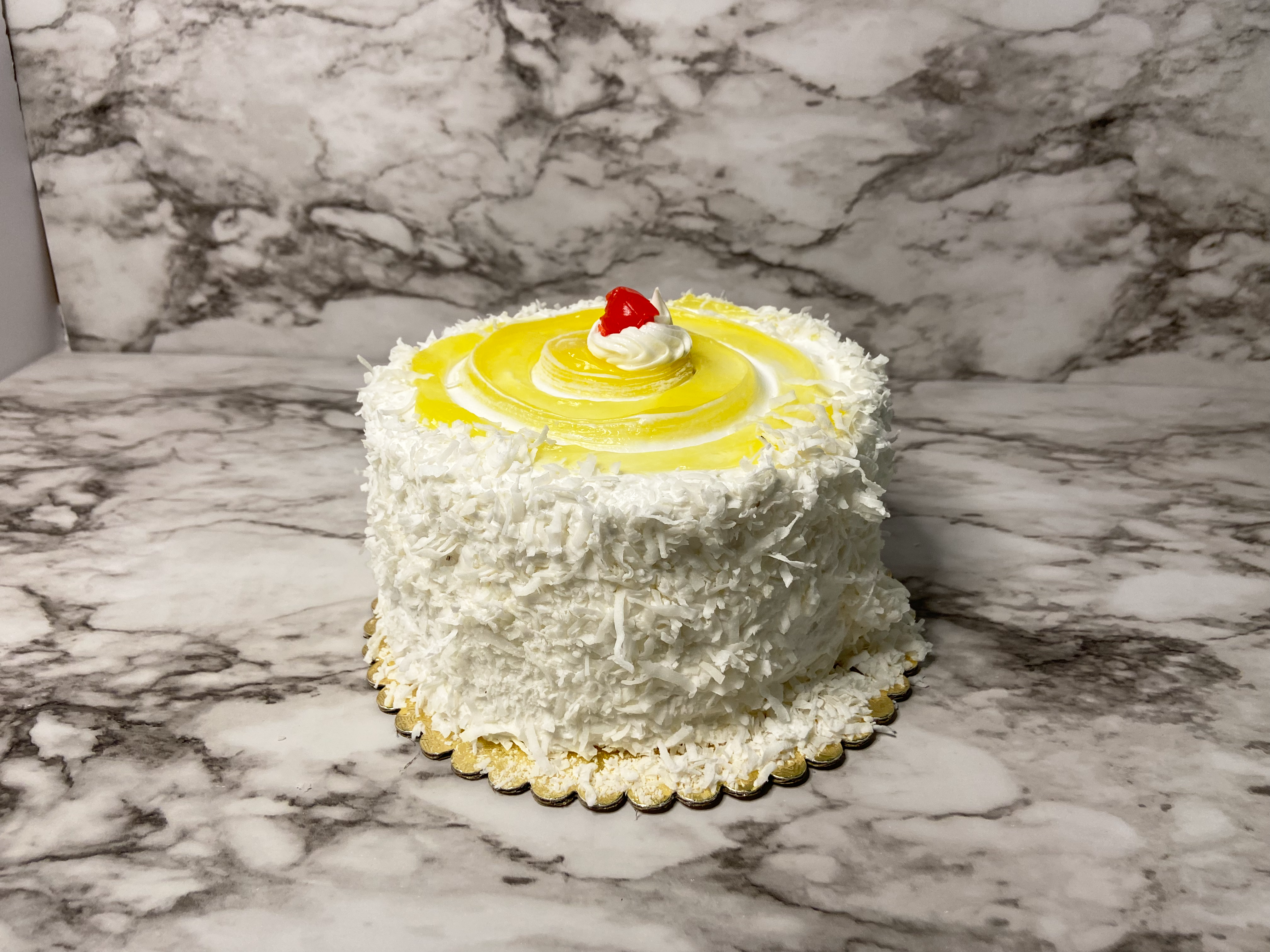  White Lemon Coconut Buttercream