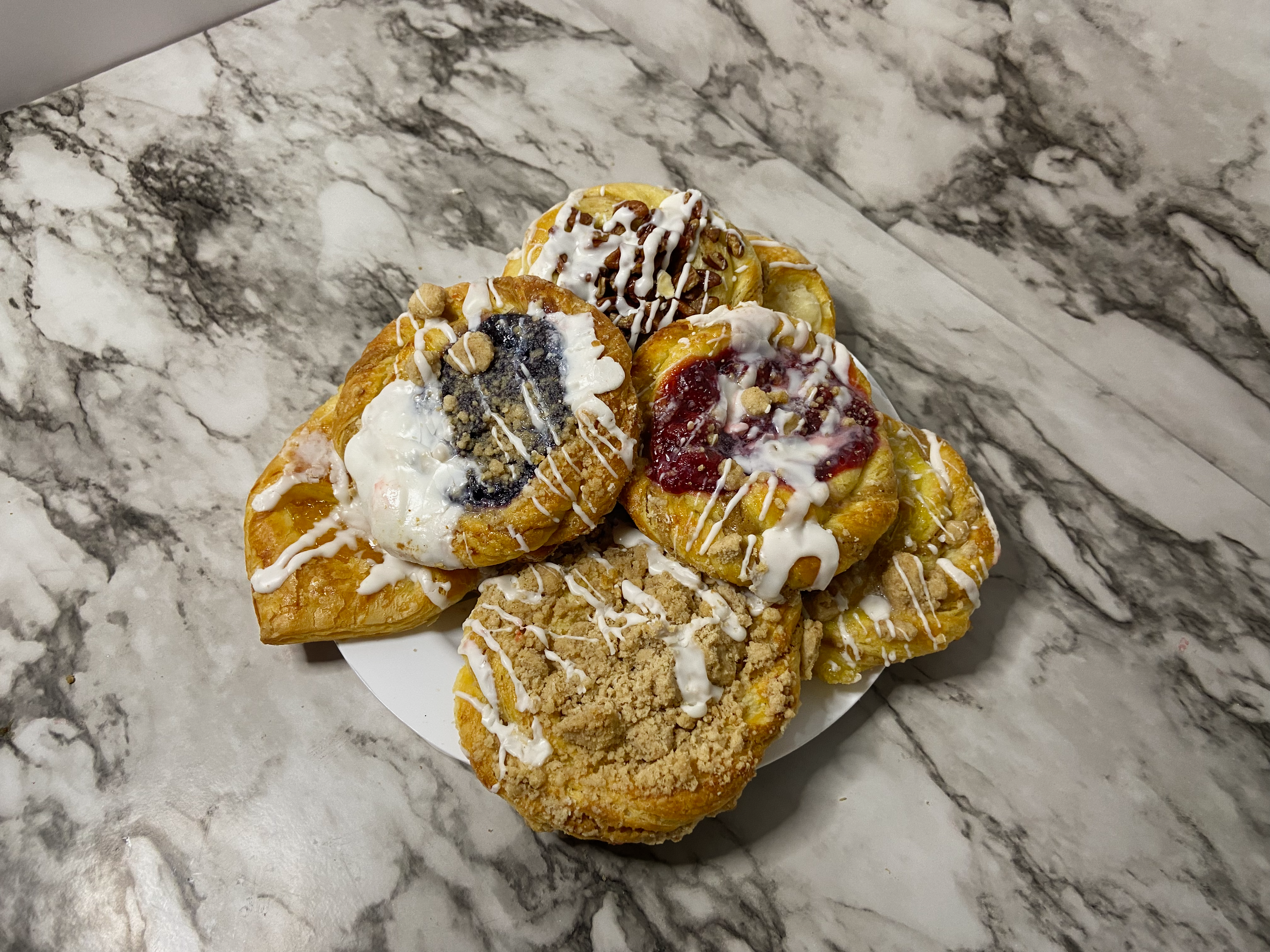Assorted Filled Crossiants