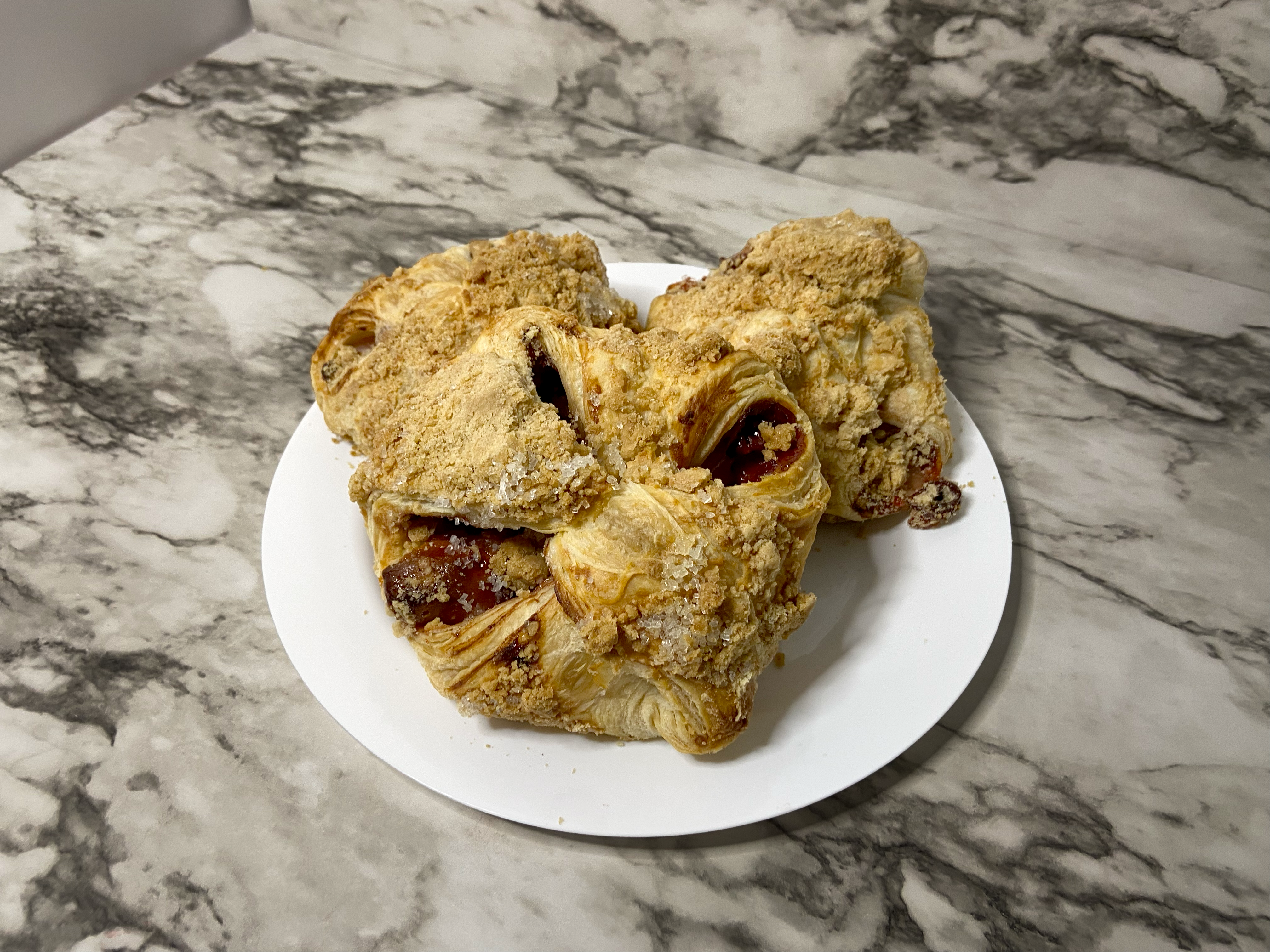 Cherry Cheese Puff